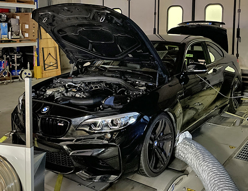 Rimappatura Centralina BMW M2 F87 2018 stage 4